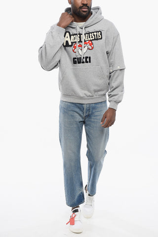 Cotton ARCUS CAELESTIS Hoodie with Removable Sleeves