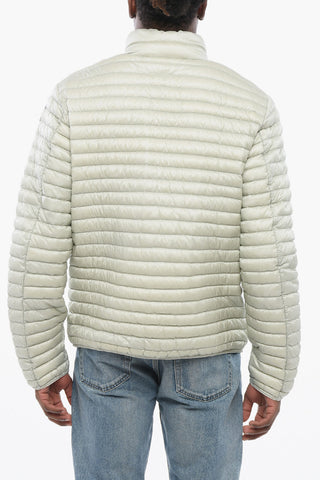 Piumino Trapuntato in Nylon con Zip Frontale