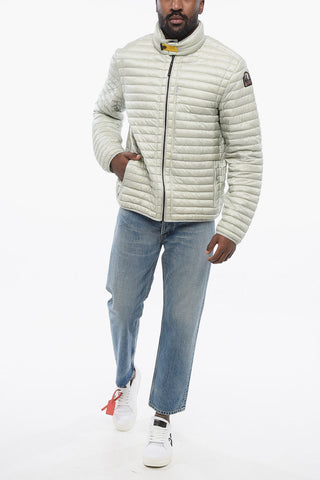 Piumino Trapuntato in Nylon con Zip Frontale
