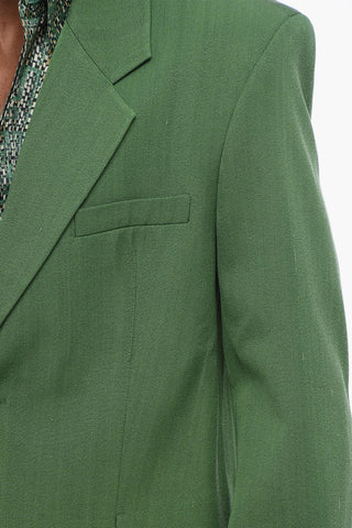 Half-lined LES SCULPTURE Linen Blend Blazer