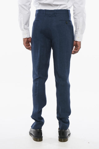 4-Pocketed MORELLO Pure Linen Pants