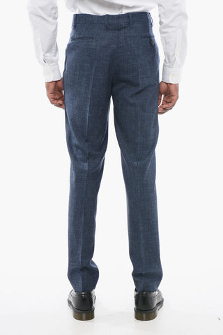 4-Pocketed MORELLO Silk Blend Pants