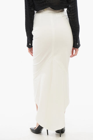 Asymmetric Midi Skirt