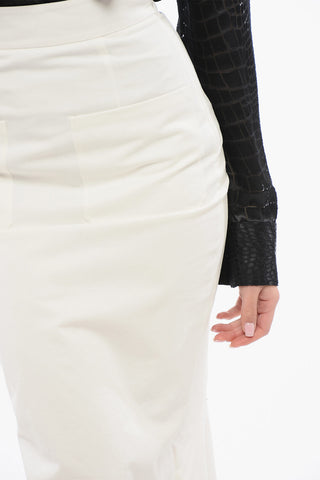 Asymmetric Midi Skirt