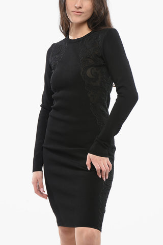 Lace Dress with Rear Zip