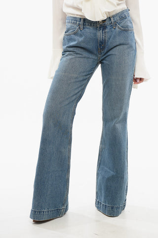 Jeans Boot Cut 70S A Vita Bassa 31cm