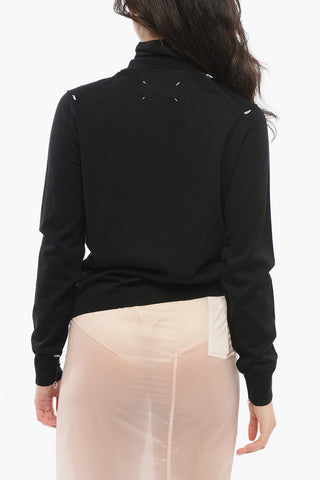 MM4 Maglia a Collo Alto in Lana 