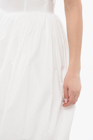 Polin Midi Dress with Balloon Skirt