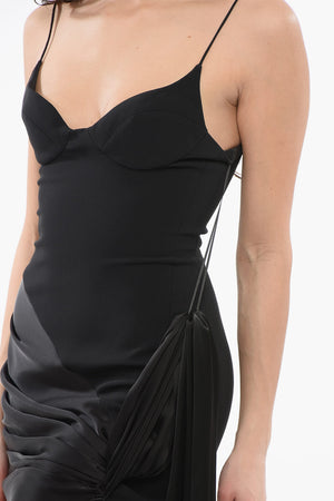 Mini Wrap Dress With Tie Detail