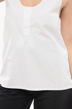 Top HENLEY mit tiefem Ausschnitt