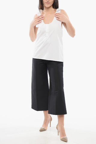 Top HENLEY mit tiefem Ausschnitt
