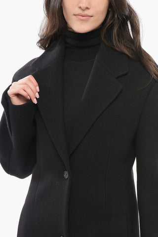 Cappotto In Misto Lana Avvitato