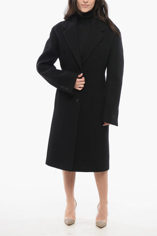 Cappotto In Misto Lana Avvitato