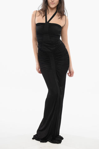 Maxi Halter Neck Dress