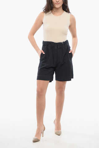 Linen-blended Shorts