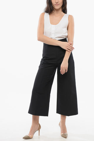 Cady Cotton Cropped Pants
