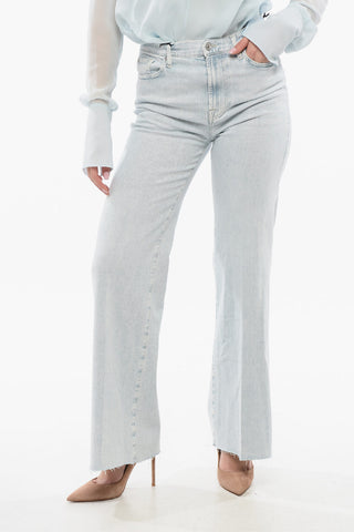 Frayed Hem DOJO Flared Jeans 28cm