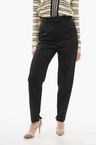 Wool Cropped Pants