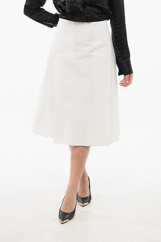 Wide Midi Skirt
