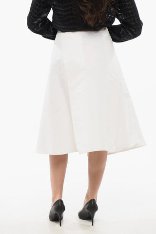 Wide Midi Skirt