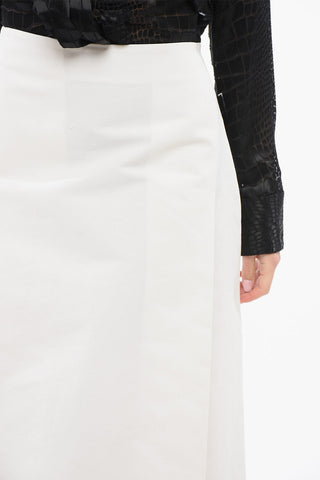 Wide Midi Skirt