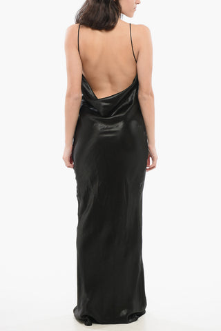 Satin Long Dress