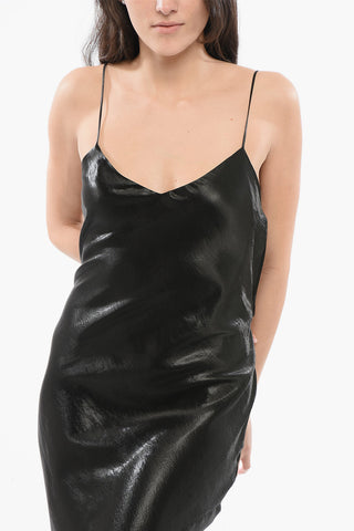 Satin Long Dress