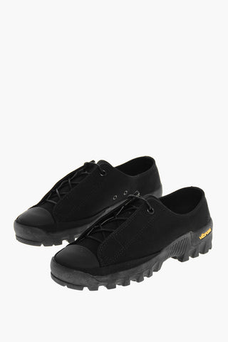 Canvas Low-Top Sneakers With Tank Sole