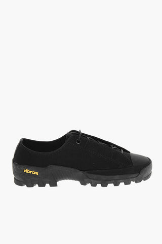Canvas Low-Top Sneakers With Tank Sole