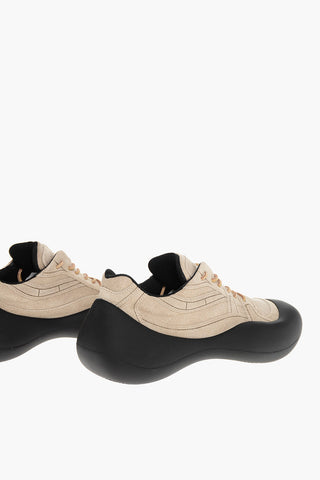 Suede BUBBLE Low-Top Sneakers