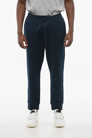 2-Pocket CERESIO Fleeced Cotton Sweatpants
