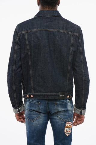 Giubbotto in Denim DAN JEAN Lavaggio Scuro