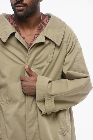 Cotton Oversized Trench Coat
