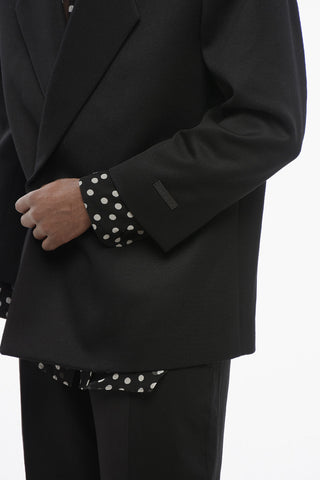 Double-breasted ETERNAL Twill Wool Blazer