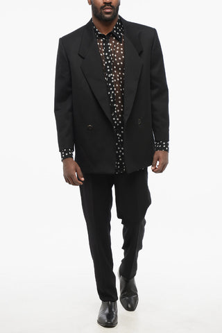 Double-breasted ETERNAL Twill Wool Blazer