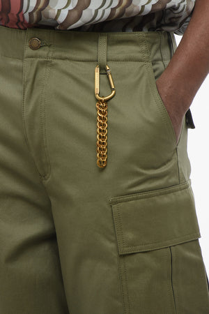 Cotton Cargo Trousers VINCE Baggy Fit