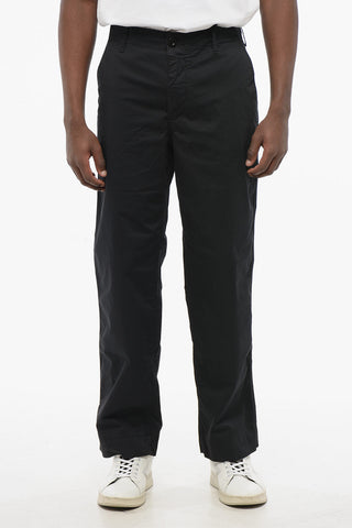 Pantaloni Casual in Cotone Stretch con Passanti