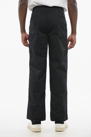 Pantaloni Casual in Cotone Stretch con Passanti