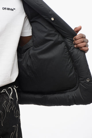 Piumino Smanicato KIMONO con Bottoni a Pressione