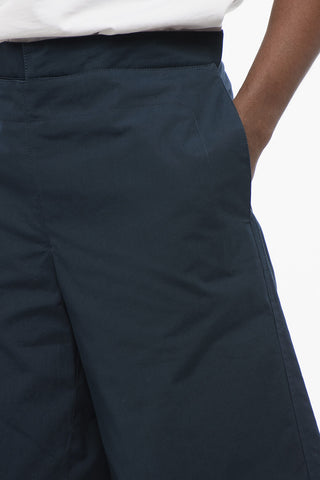Cotton SAILOR Shorts with Openable Detail