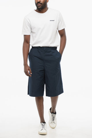 Cotton SAILOR Shorts with Openable Detail