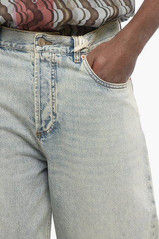 Vintage Wash Baggy Denims 30cm