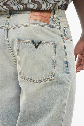 Vintage Wash Baggy Denims 30cm