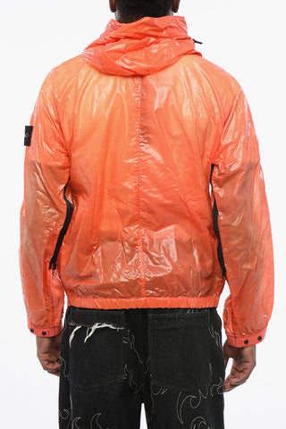 Nylon Windbreaker with Side Air Vent