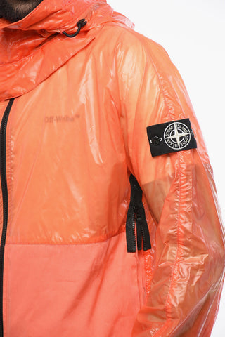 Nylon Windbreaker with Side Air Vent