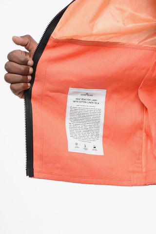 Nylon Windbreaker with Side Air Vent