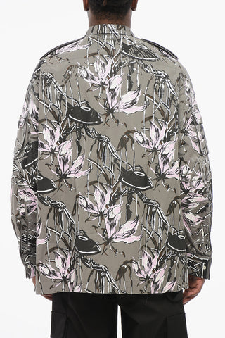 Printed Popeline UFO Saharan Shirt