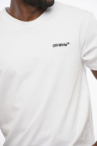 PERMANENT Cotton FOR ALL Slim Fit Crew-Neck T-shirt with Contrast Embroidery 