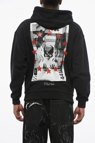 Printed Brushed Cotton BLAME SOCIETY Sweatshirt