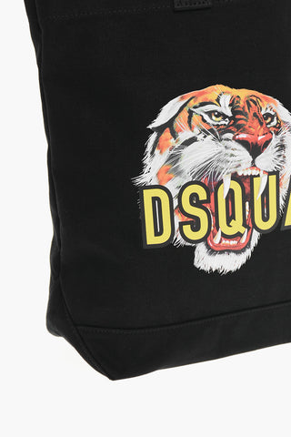 Borsa Tote TIGERS in Canvas